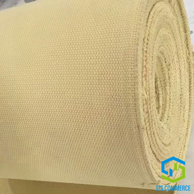 Aramid 1313 Airslide Band Conveyer Canvas Belt Aerating Plate Tessuto resistente al fuoco