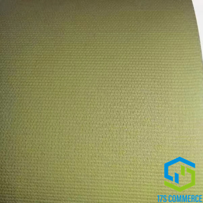 Aramid 1313 Airslide Band Conveyer Canvas Belt Aerating Plate Tessuto resistente al fuoco