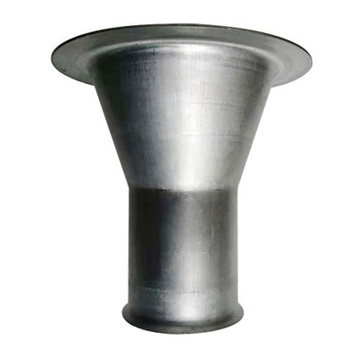 saldatura del acciaio al carbonio Venturi del collettore di polveri di 145x140mm per ingabbiare cima