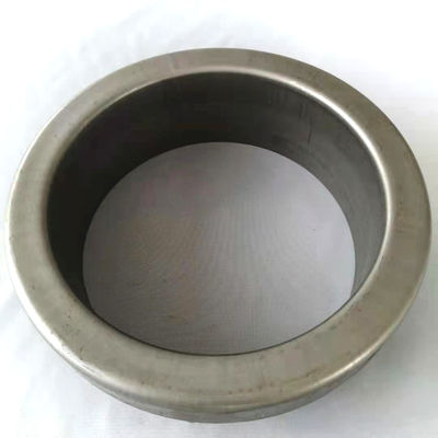 Flangia superiore della gabbia della gabbia del carbonio del cappuccio della gabbia del piatto galvanizzata tappo superiore della gabbia del filtro da acciaio inossidabile