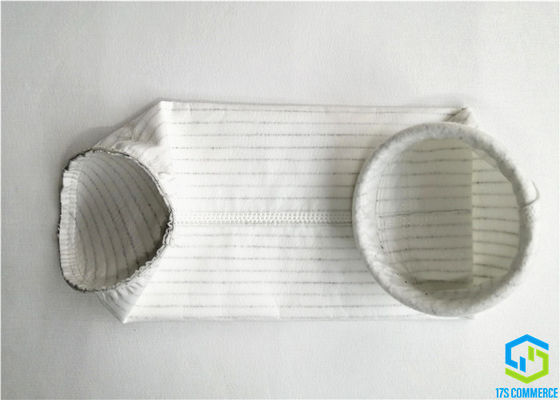 Sacchetti filtro statici dei sacchetti filtro del collettore di polveri della prova di Explosing anti 550g/m2