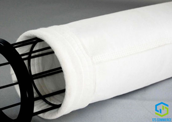 Sacchetto filtro del poliestere dei sacchetti filtro della polvere di bassa temperatura 500gsm