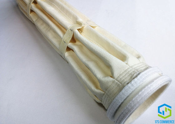 Sacchetto filtro acrilico pieghettato di 120mm per i collettori di polveri