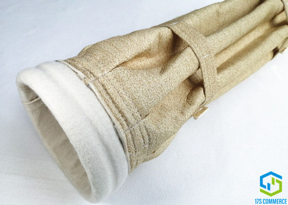 sacchetto filtro di Nomex del sacchetto filtro di 150mm Aramid ampliare area di filtro