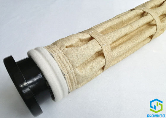 Gabbia della stella dei sacchetti filtro di Baghouse 130mm Aramid 120mm