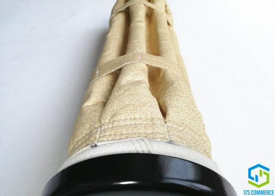 Gabbia della stella dei sacchetti filtro di Baghouse 130mm Aramid 120mm