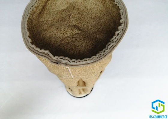 consumo di energia basso del sacchetto filtro di Nomex del sacchetto filtro di 150mm Aramid