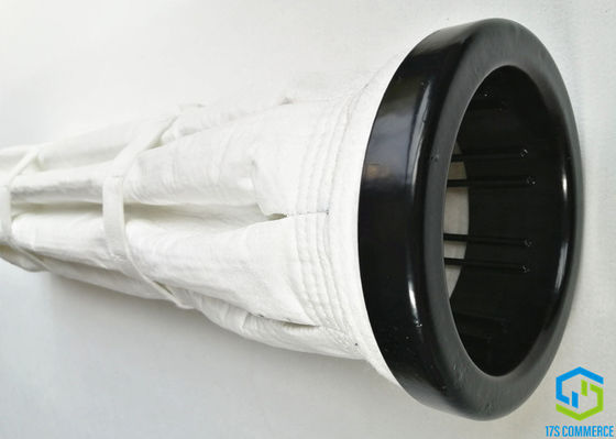 Gabbia della stella dei sacchetti filtro di industriale del poliestere 120mm 110mm