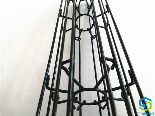 La gabbia 150mm della piega del rivestimento del silicio della gabbia della stella della gabbia del ragno amplia il rivestimento a resina epossidica della gabbia di superficie della borsa del filtro