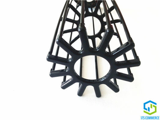 Il ragno della gabbia 110mm della piega del rivestimento del silicio della gabbia del filtro dalla stella ingabbia la gabbia del collettore di polveri di acciaio dolce