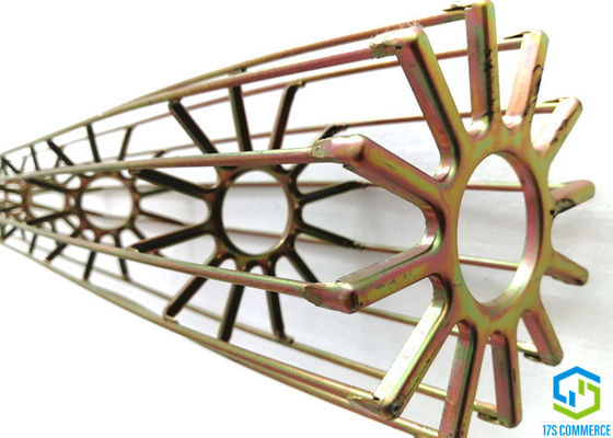 Zinco del tappo superiore del cavo che ricopre le gabbie del filtro dalla stella di 110mm