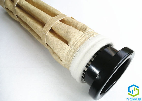 sacchetti filtro e gabbie di 500gsm Aramid intorno ai sacchetti filtro della stella