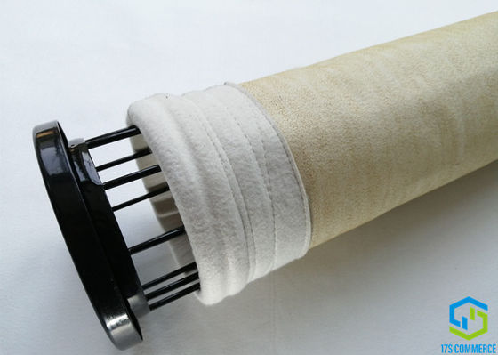 sacchetti filtro e gabbie di 500gsm Aramid intorno ai sacchetti filtro della stella