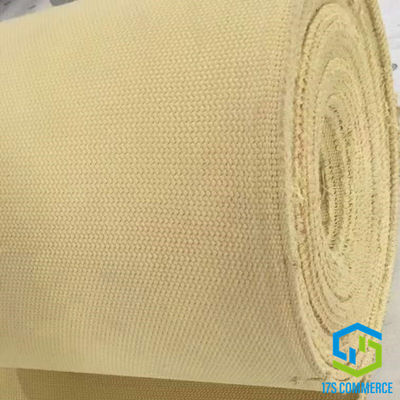 Aramid 1313 Airslide Band Conveyer Canvas Belt Aerating Plate Tessuto resistente al fuoco